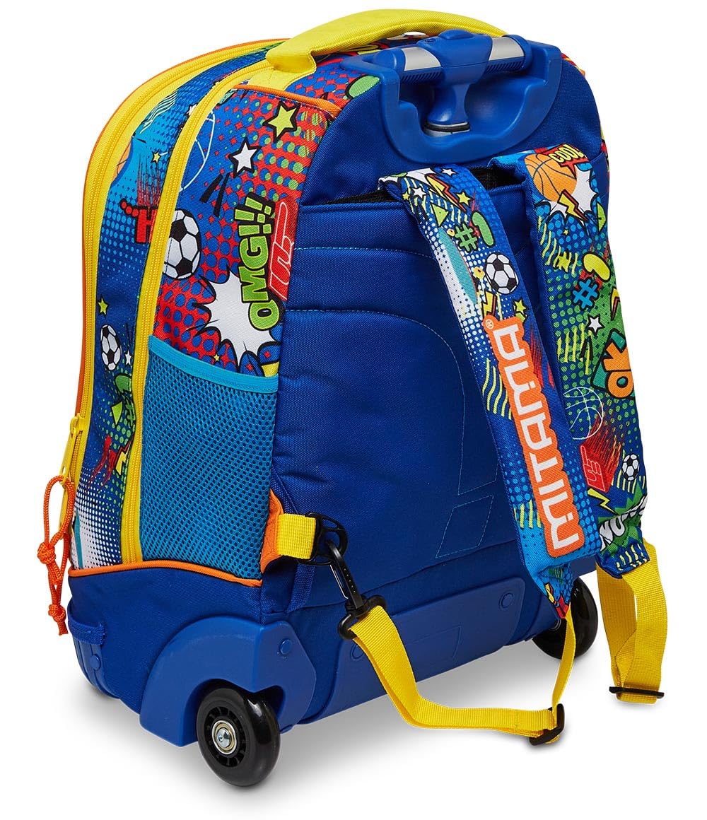 mitama-trolley-run-street-game-multicolore-doppio-scomparto-impermeabile image 6