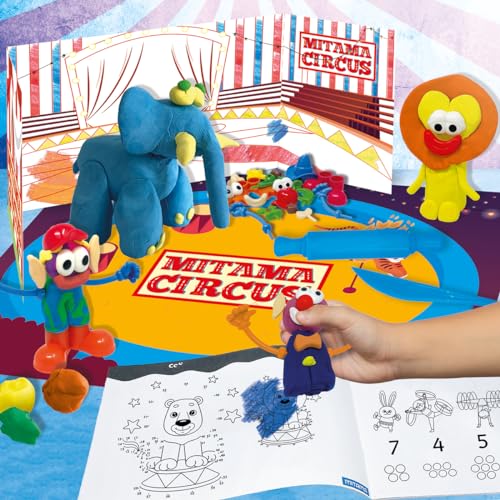 mitama-circus-lab-pasta-colore-kit-creativo-43-pezzi-book image 7