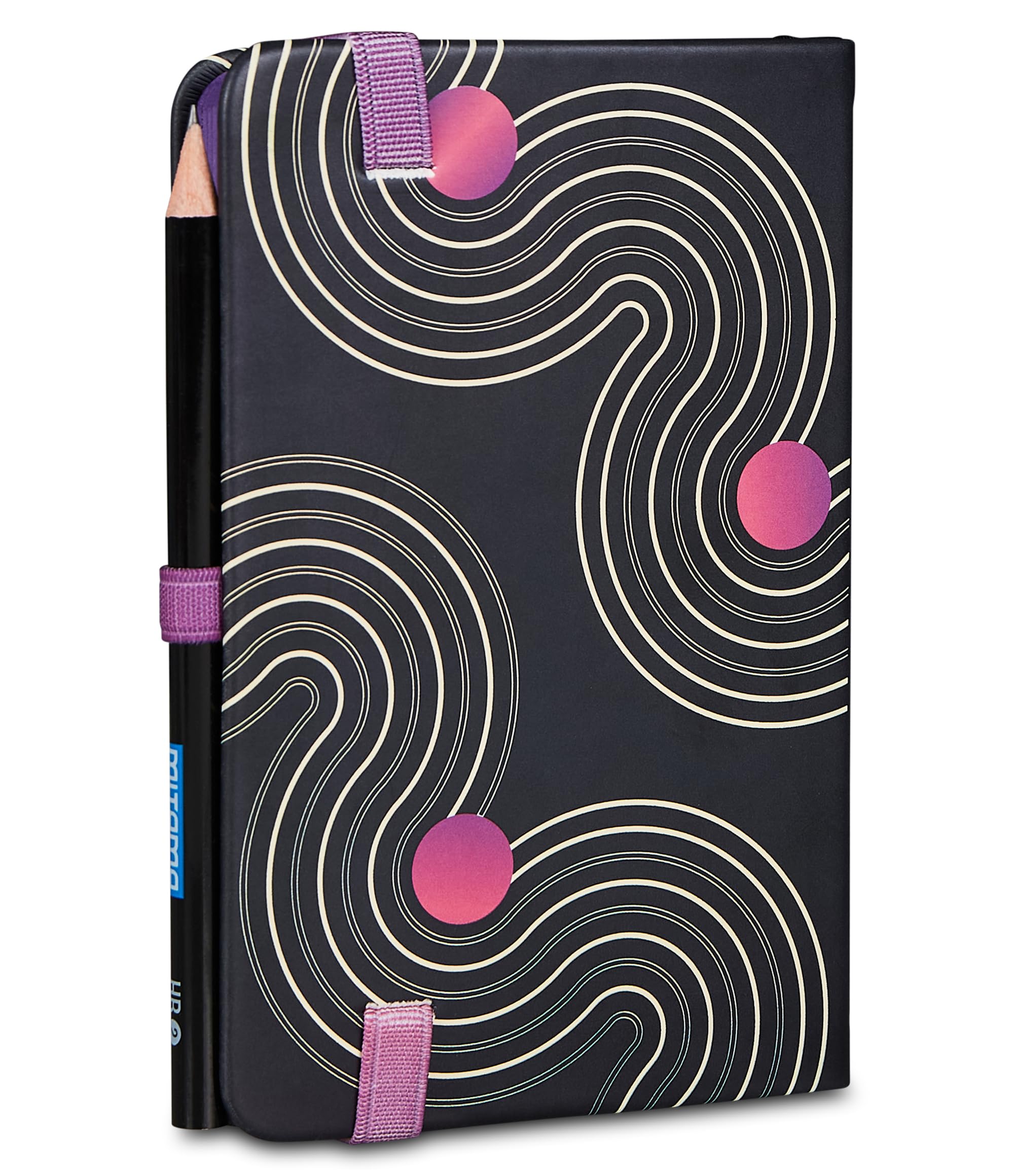 mitama-agenda-settimanale-2026-pocket-nero-fucsia-9x14-cm-18-mesi image 6