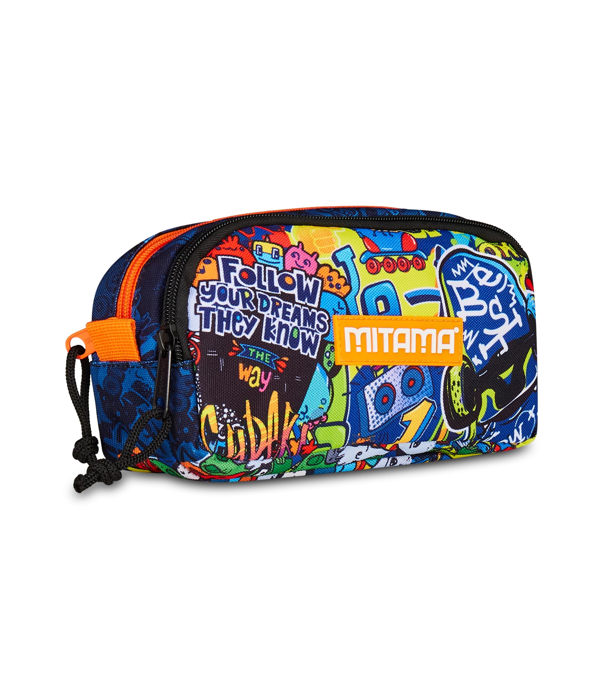 mitama-skate-dream-astuccio-2-zip-da-riempire-multicolore image 1