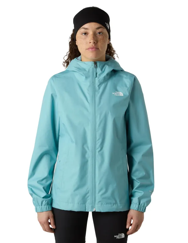 the-north-face-quest-giacca-donna-con-cappuccio-blue-eclipse-impermeabile-traspi image 1