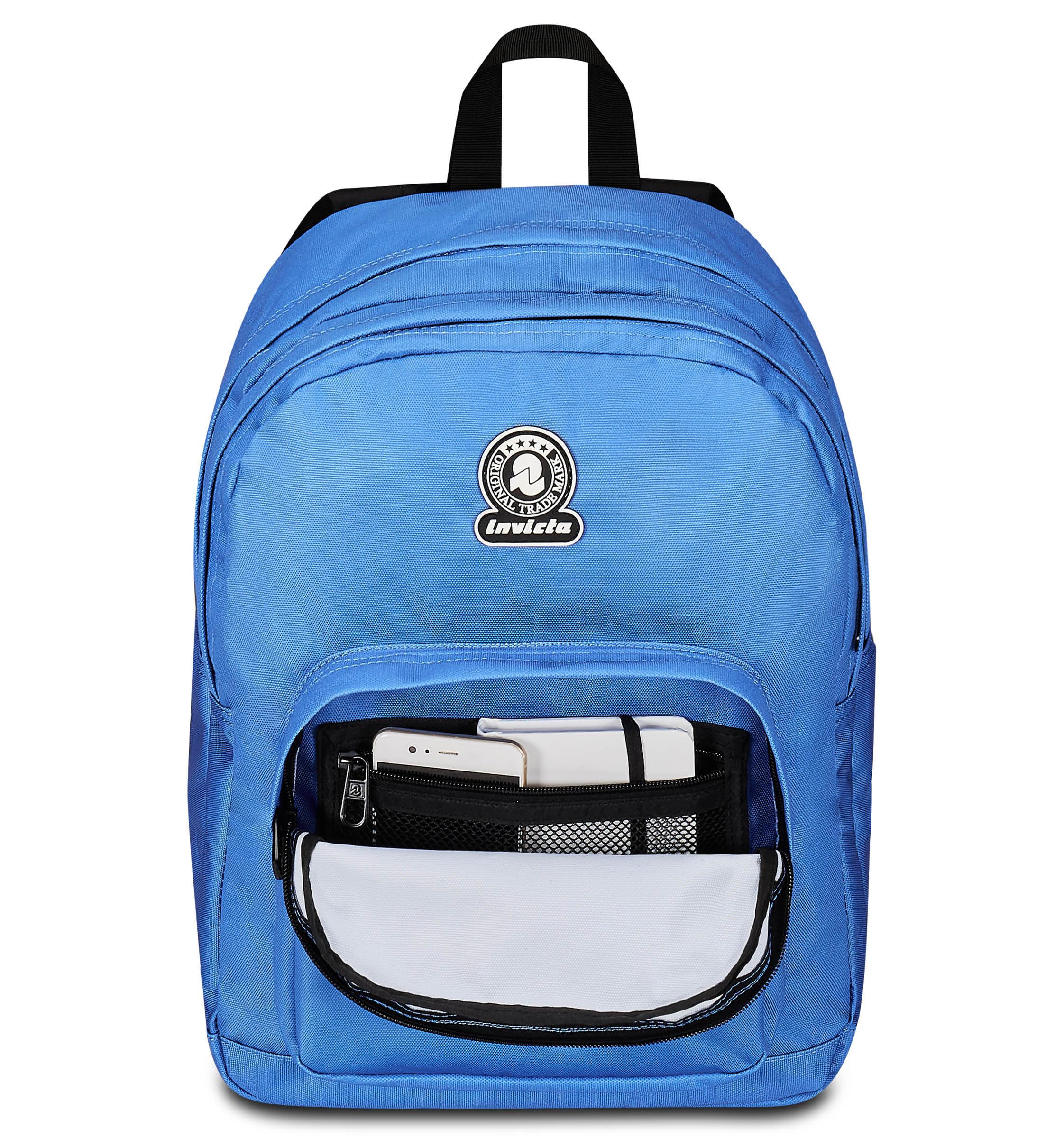 invicta-zaino-benin-m-solid-nero-doppio-scomparto-30l-con-porta-laptop-scuola-vi image 6