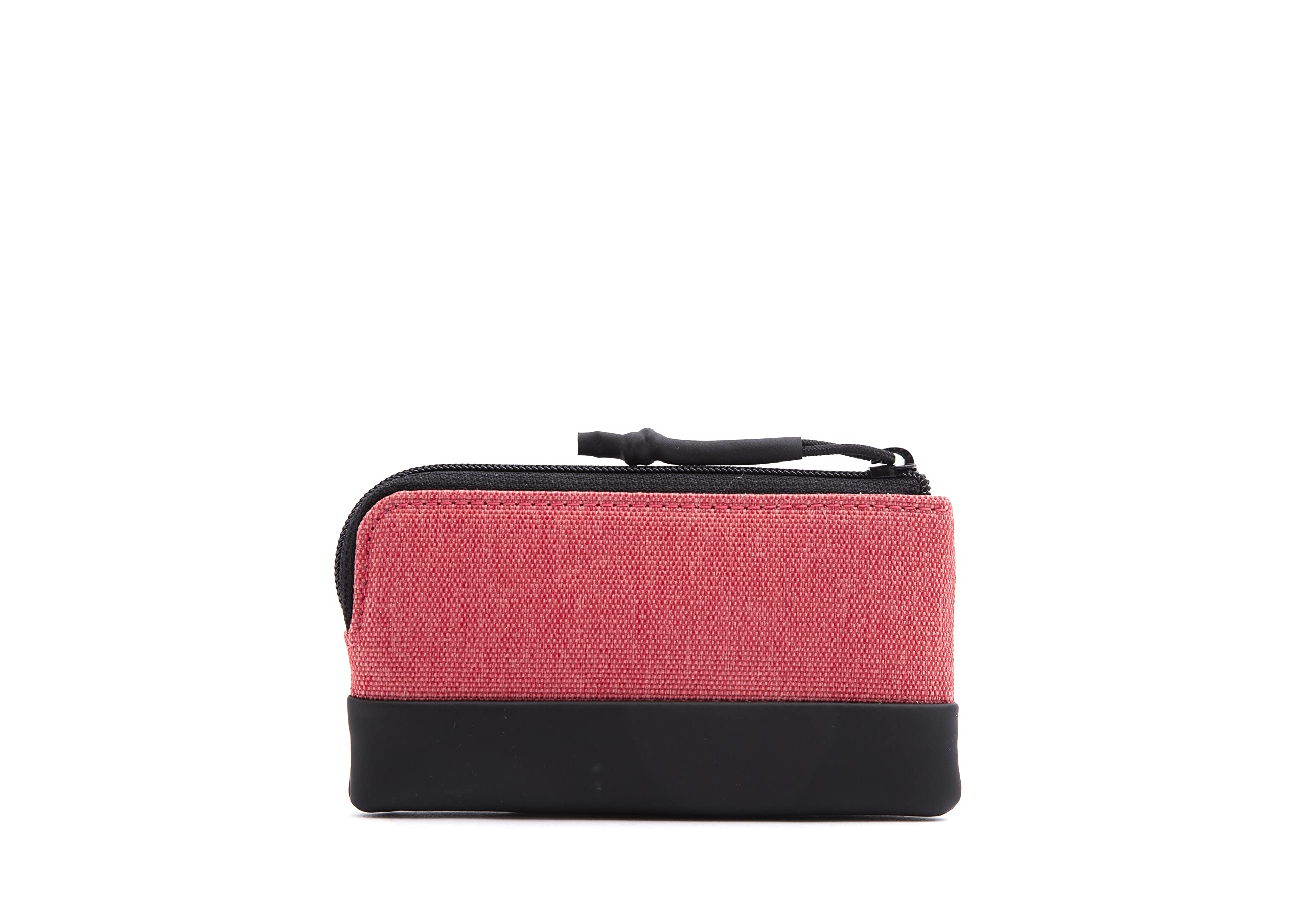 nava-design-twin-astuccio-portachiavi-con-zip-e-catena-rosso-corallo-7-x-12-x-1- image 2