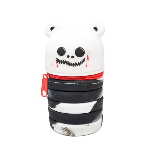 mitama-boom-astuccio-scuola-bambini-allungabile-skull-nero image 2
