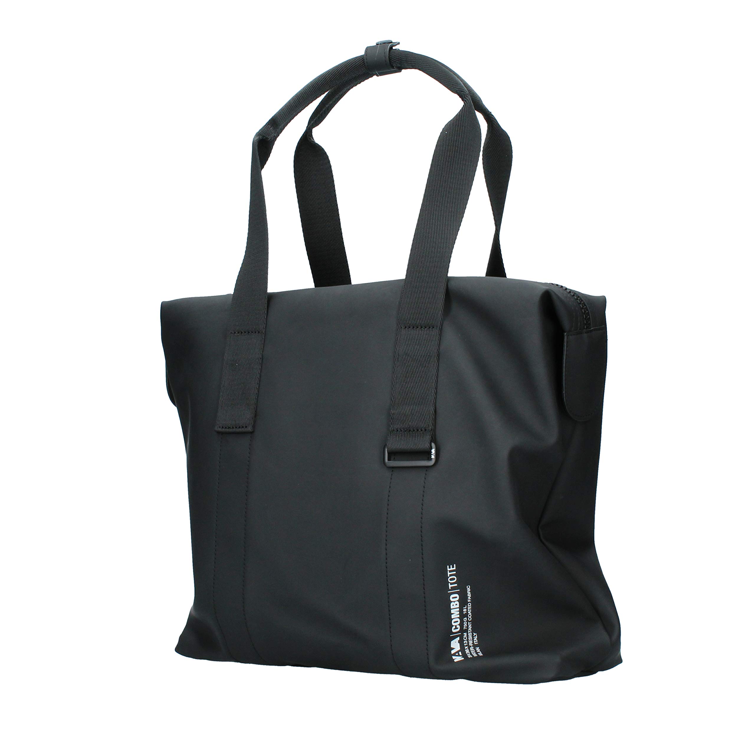 nava-design-mh-way-combo-borsa-tote-con-busta-interna-zip-nero-39-x-36-x-13-cm image 2