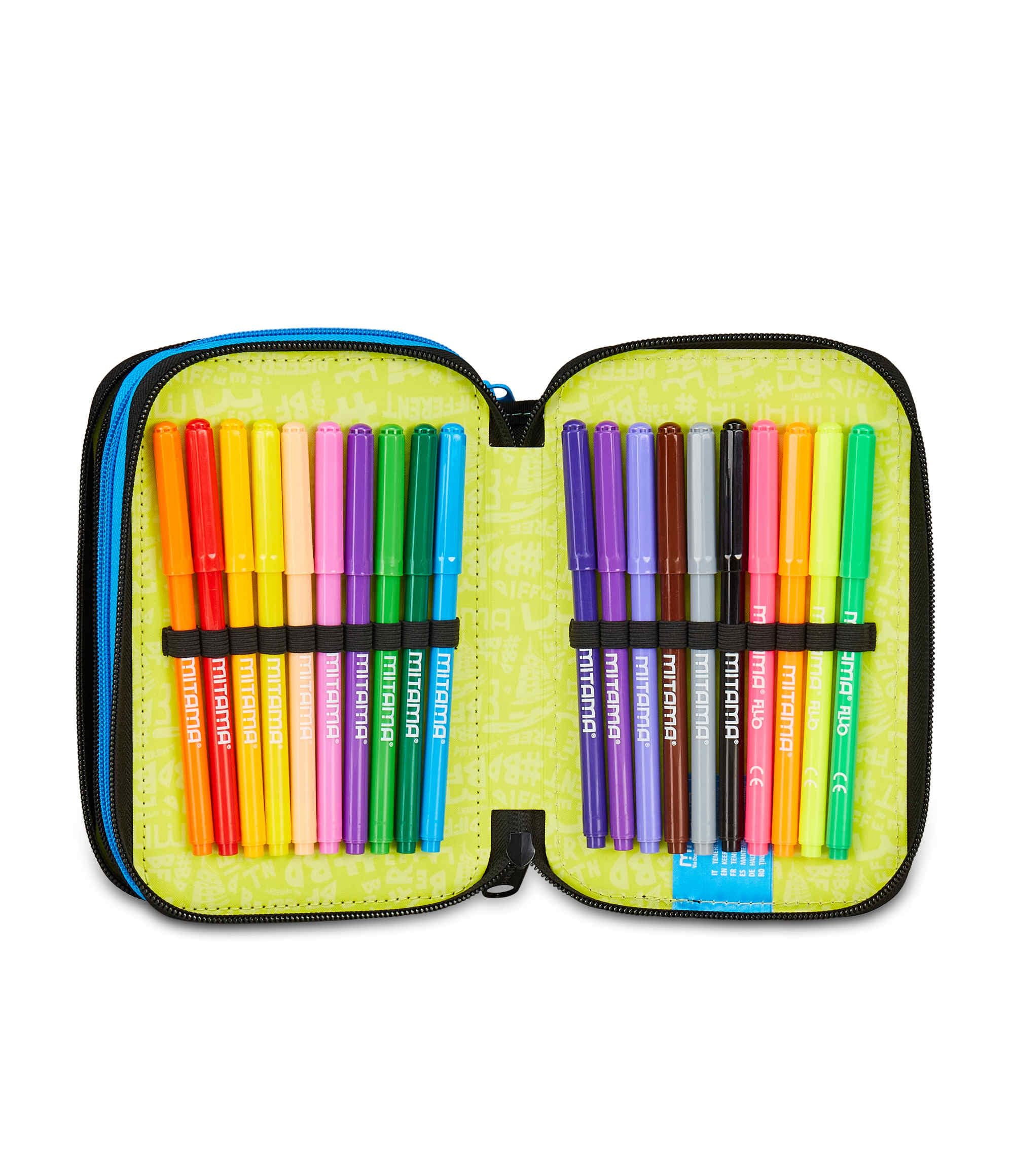 mitama-super-future-game-astuccio-scuola-3-scomparti-50-pz-completo image 5
