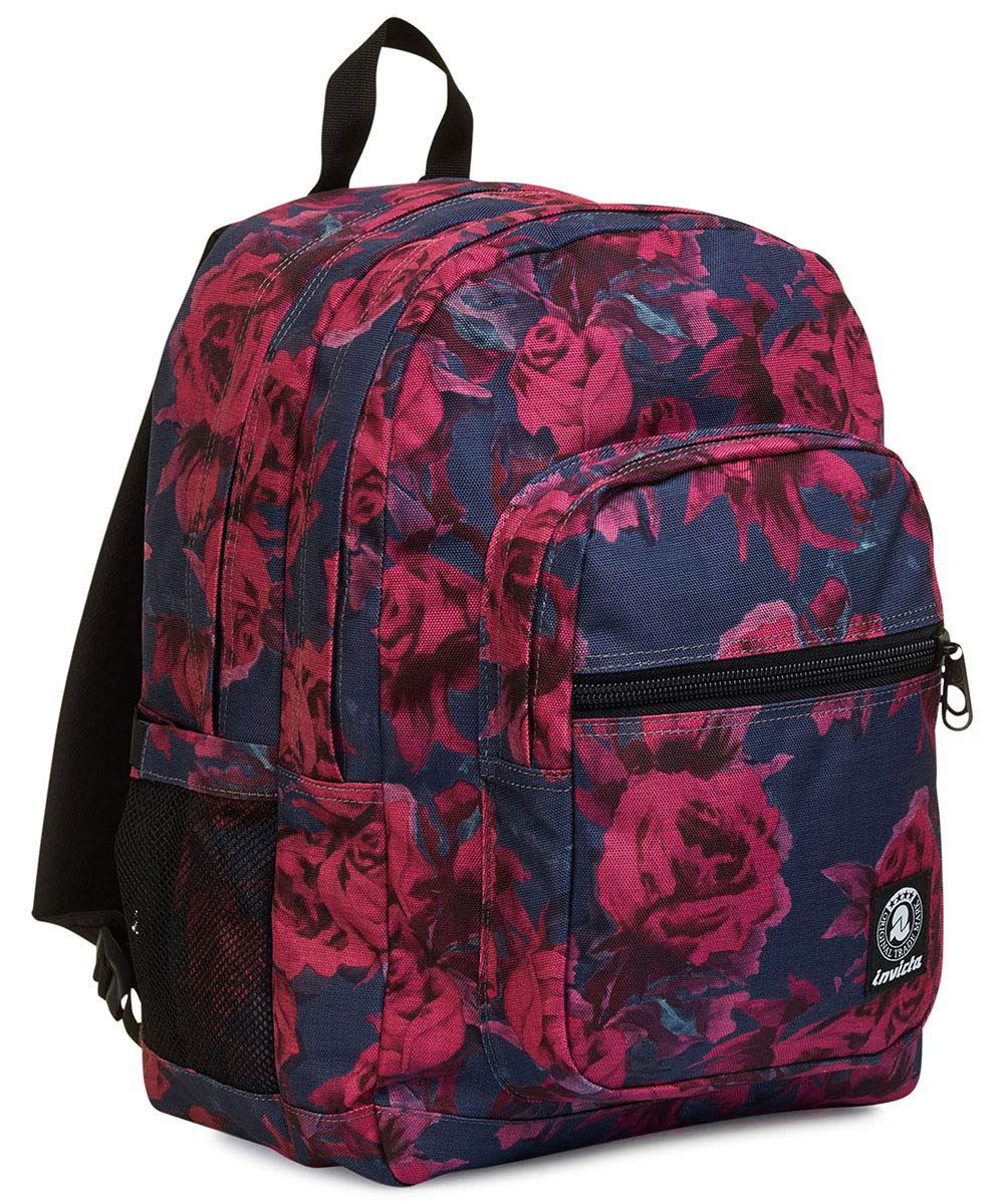 invicta-jelek-zaino-scuola-38-lt-blu-rosso-con-vano-pc-in-pet-riciclato image 2
