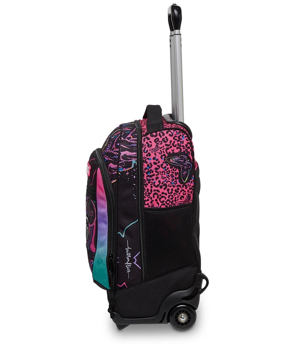 mitama-dr-trolley-junior-fly-high-nero-trolley-scuola-doppio-scomparto image 8