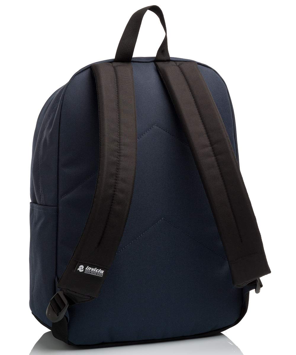 invicta-zaino-carlson-patch-time-monoscomparto-nero-con-tasca-porta-laptop image 5