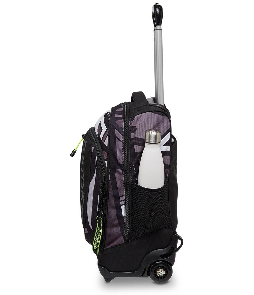 mitama-trolley-dr-trolley-bdbf-spray-nero-doppio-scomparto-bagaglio-a-mano image 7