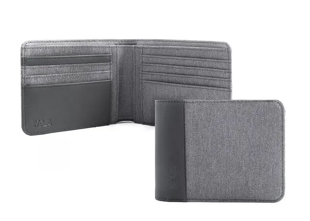 nava-design-twin-portafoglio-uomo-slim-rfid-grigio-9x11-cm-8cc image 1