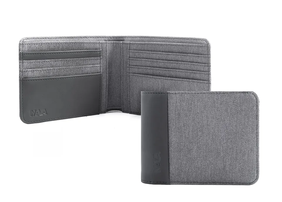 nava-design-twin-portafoglio-uomo-slim-rfid-grigio-9x11-cm-8cc image 1