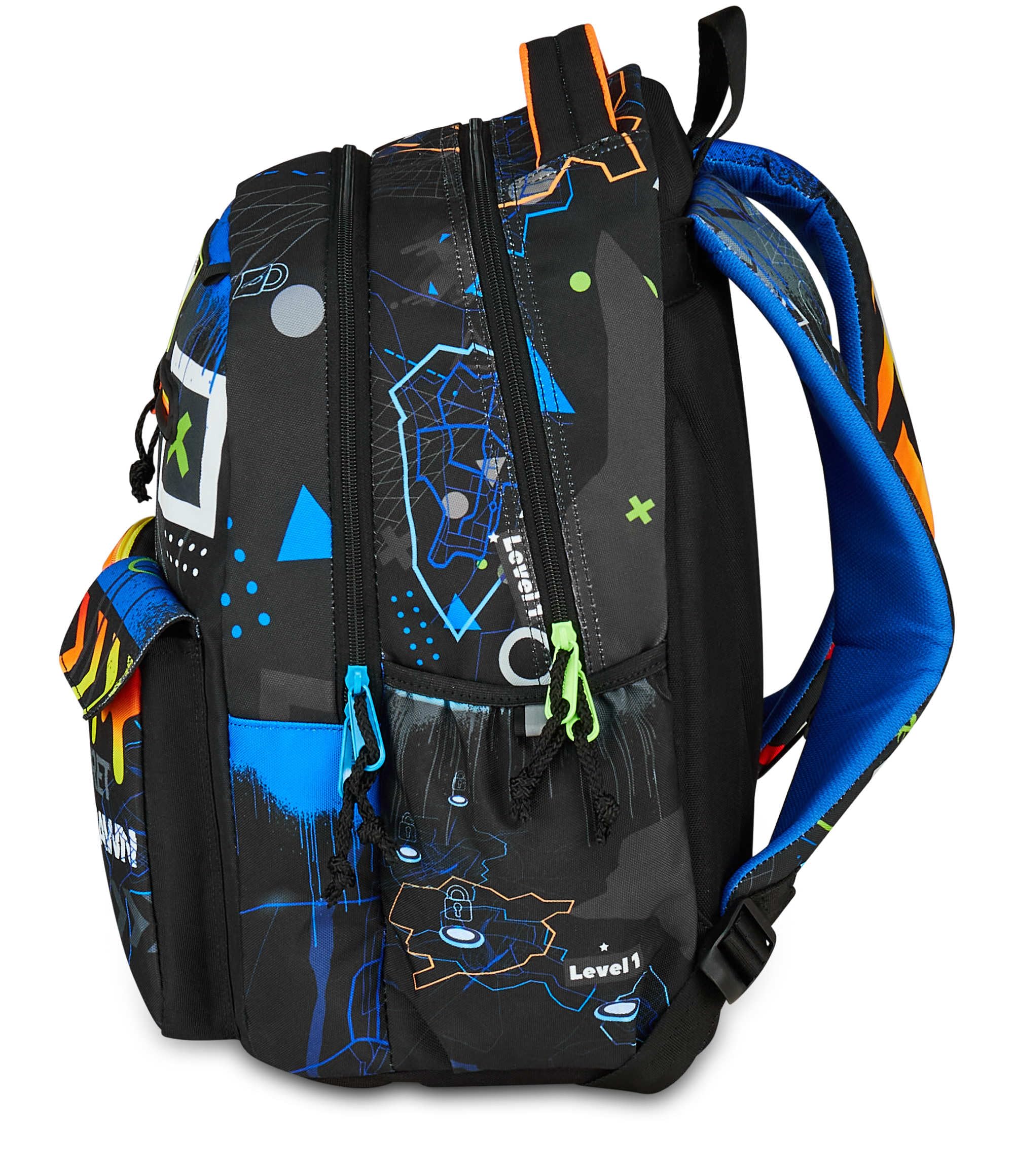 mitama-zaino-new-plus-cyberplay-blu-scuola-elementare-30-l image 5