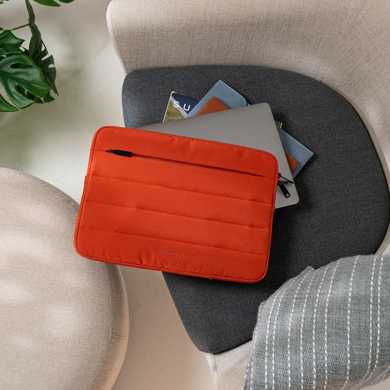 targus-puffer-custodia-sleeve-13-14-arancione-rust-orange image 2