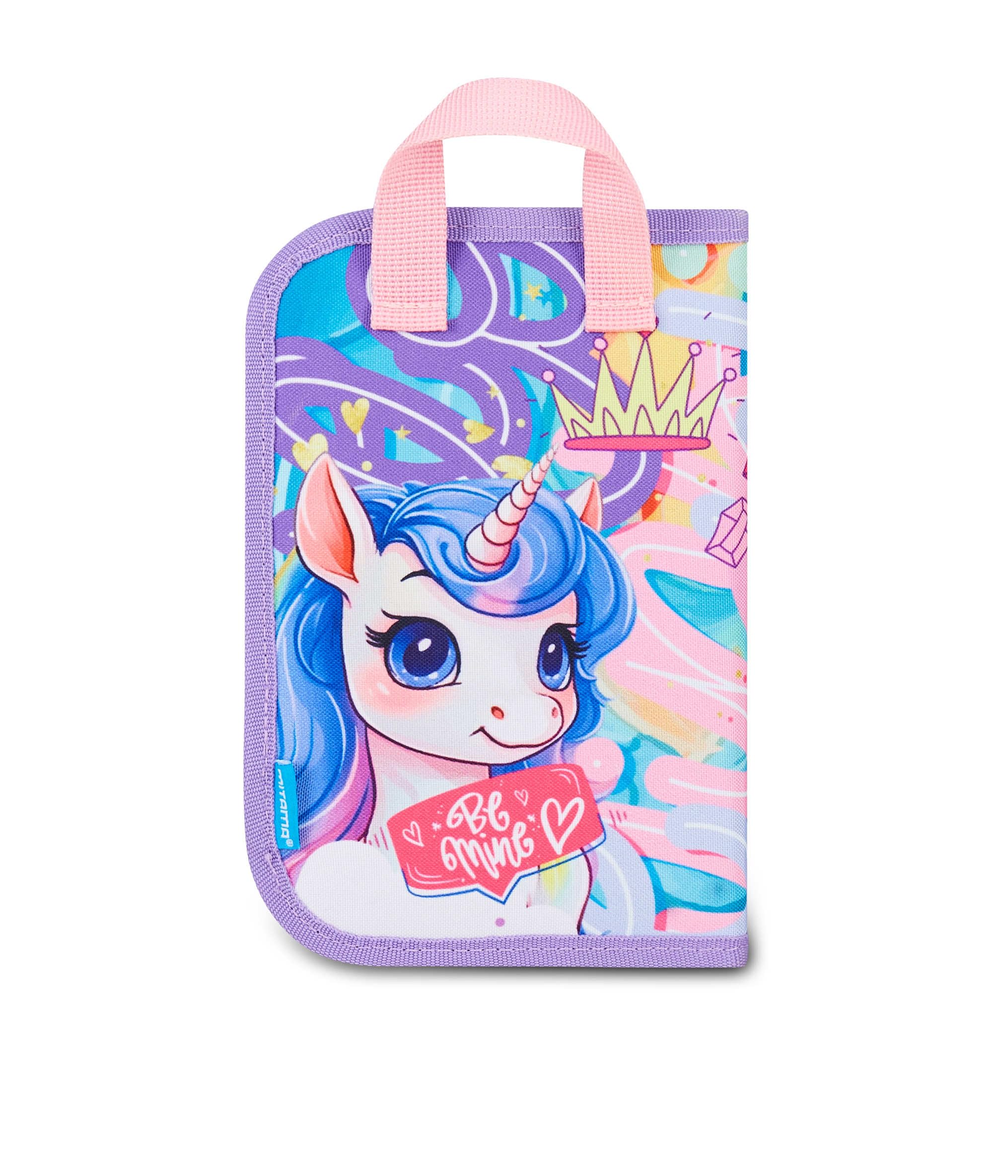 mitama-astuccio-scuola-4-zip-lilla-portapenne-triplo-scomparto-completo image 4
