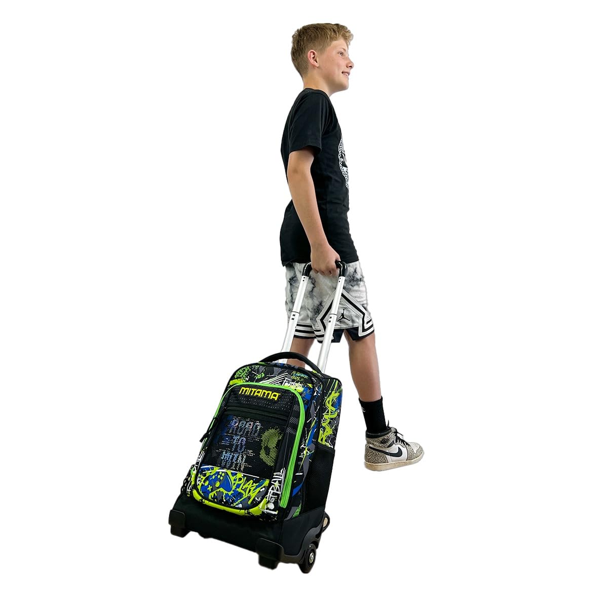 mitama-trolley-dr-junior-road-to-win-nero-e-verde-zaino-trolley-scuola image 3