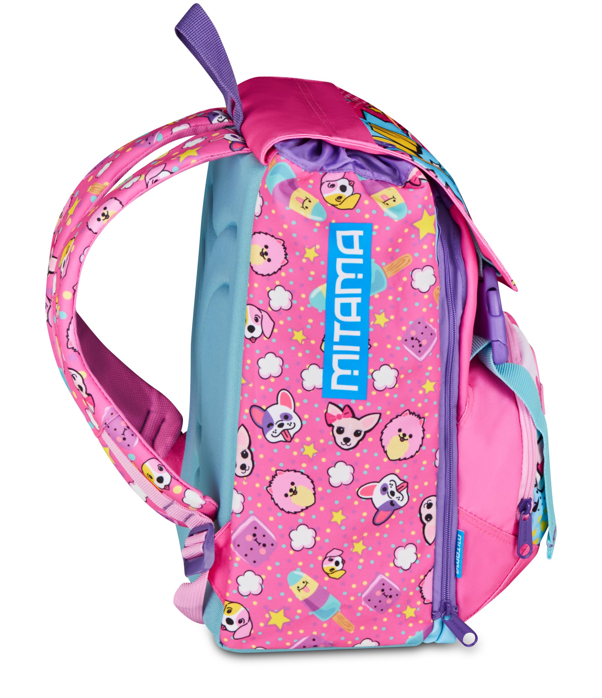 mitama-4zip-puppyslurp-zaino-scuola-elementare-estensibile-21-28l-fuchsia image 3