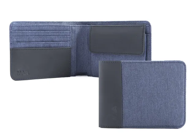 nava-design-twin-portafoglio-uomo-rfid-blu-4-carte-10x12-cm image 1