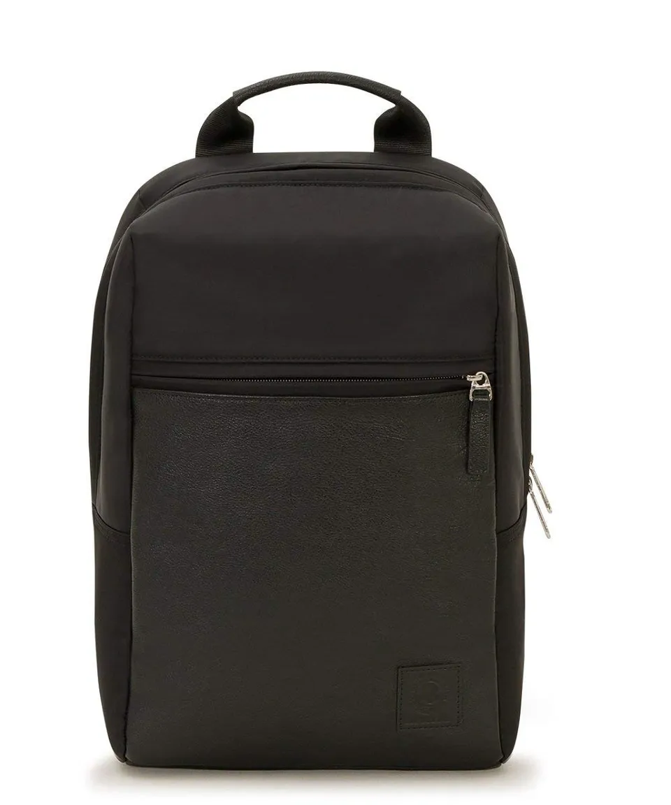 invicta-zaino-mini-leather-12-litri-porta-laptop-13-pollici-con-power-bank image 1