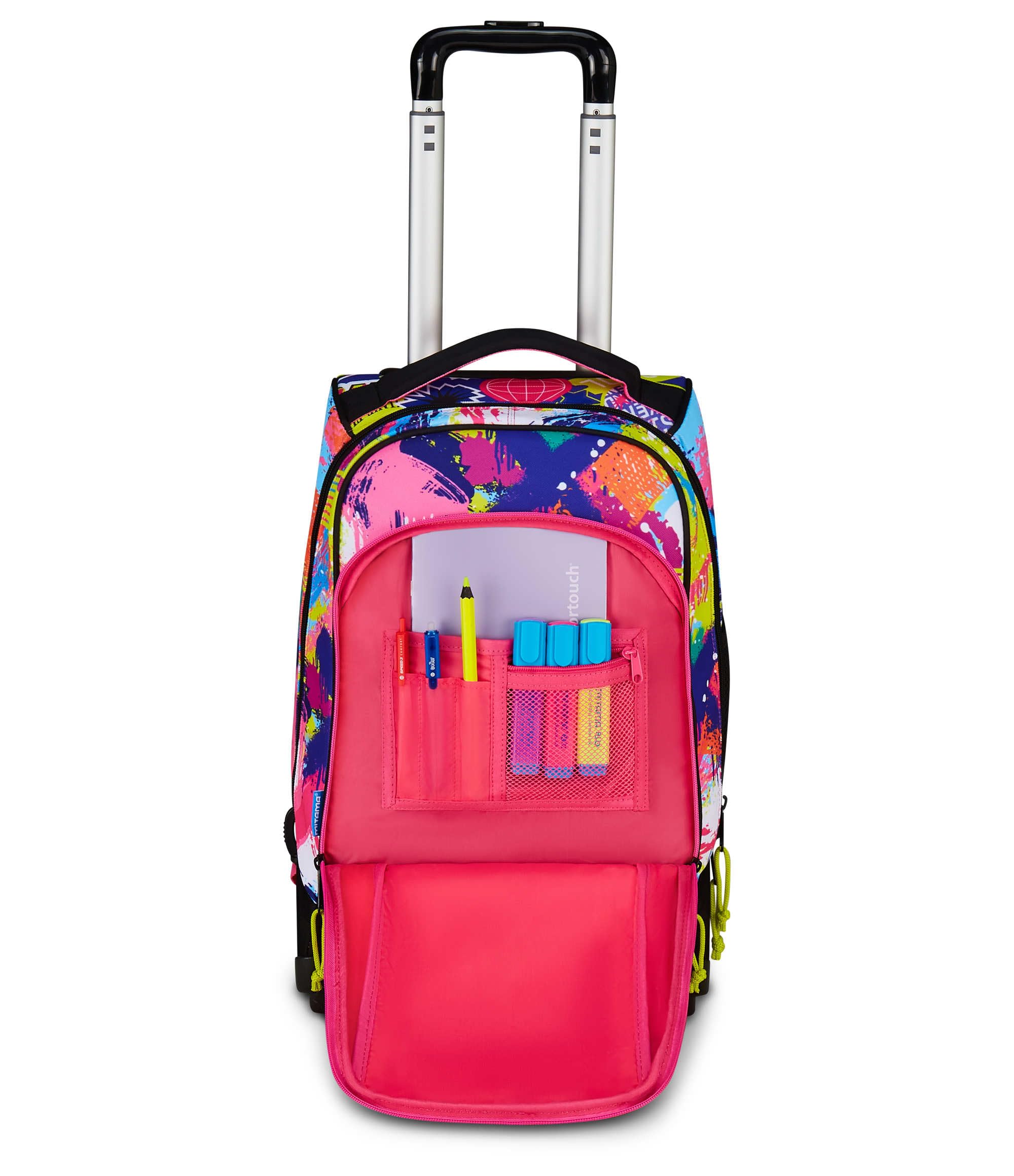 mitama-trolley-dr-junior-music-sticker-rosa-con-mega-scomparto image 7