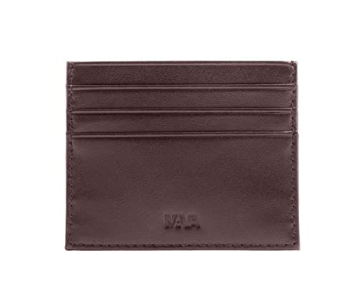 nava-design-milano-porta-carte-credito-pelle-cioccolato-10-x-8-x-1-cm image 1