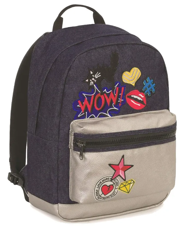 invicta-rise-zaino-28l-blu-patch-con-tasca-porta-pc-imbottita image 1