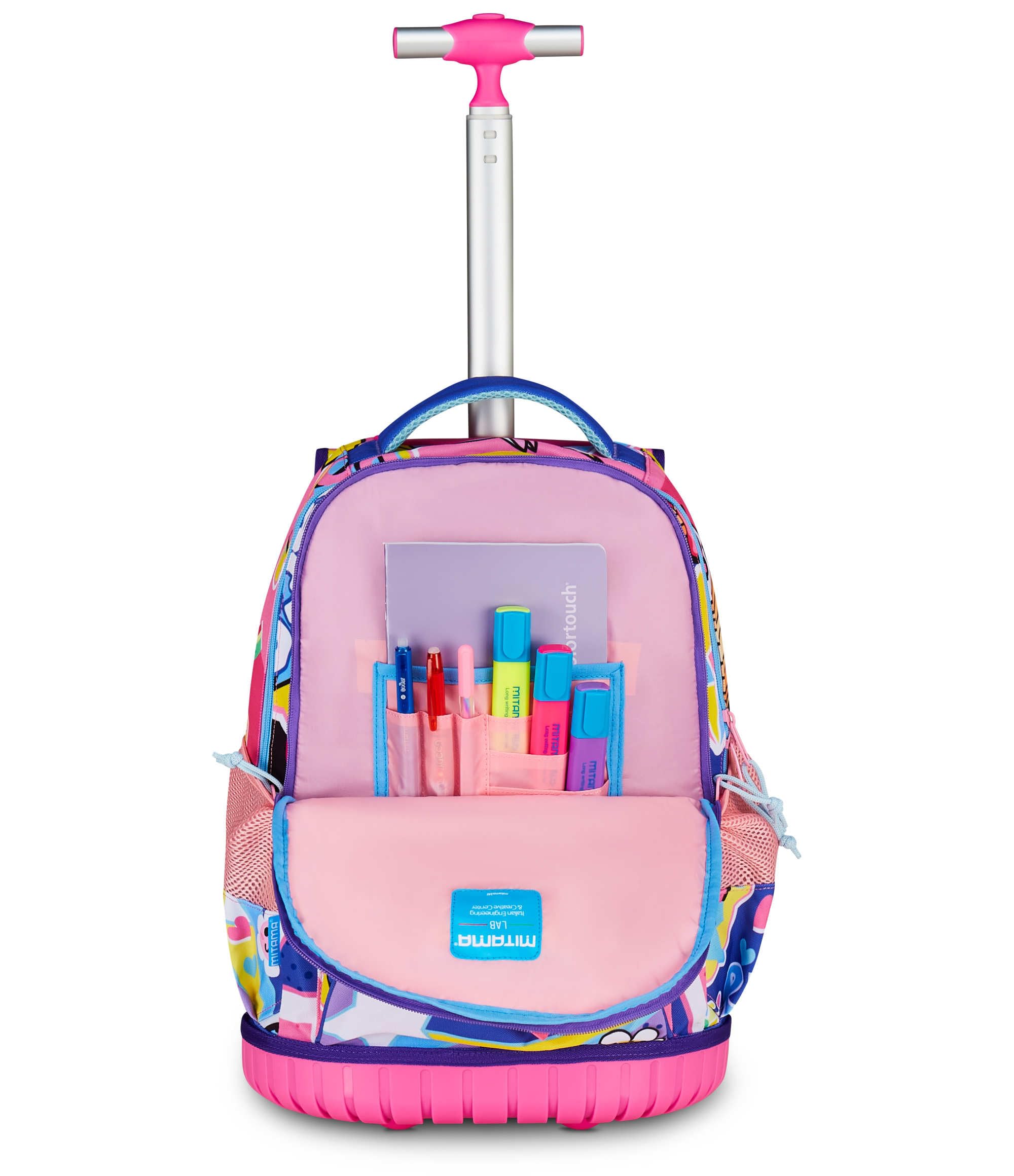 mitama-trolley-scuola-run-maxi-daisypop-rosa image 6