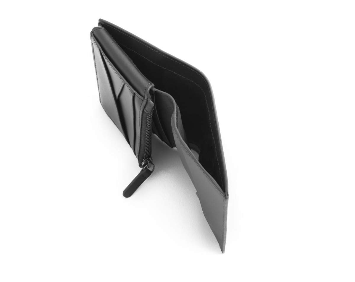 nava-design-metric-portafoglio-uomo-pelle-nero-9-carte-con-zip-rfid-11-x-8-cm image 2