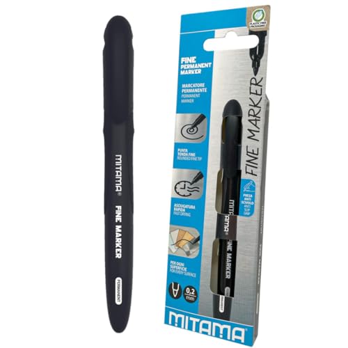 mitama-fine-marker-permanente-nero-punta-fine-0-8-mm image 3