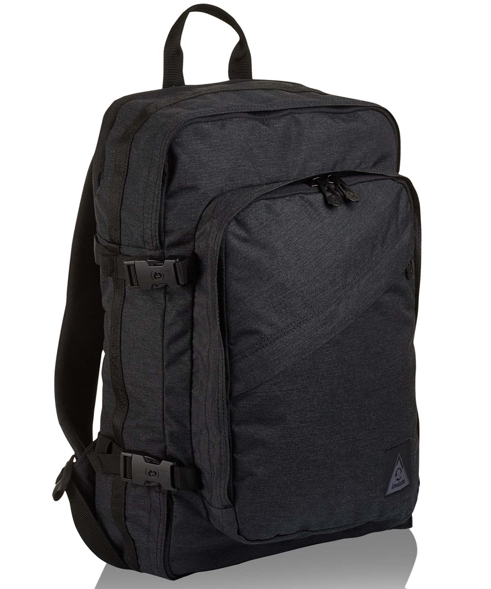 invicta-h-24-2tone-zaino-nero-19-5-lt-con-porta-laptop-15-6-e-nastro-trolley image 4