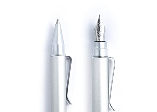 nava-design-magnetica-set-penna-a-sfera-e-stilografica-argento-11-cm image 6