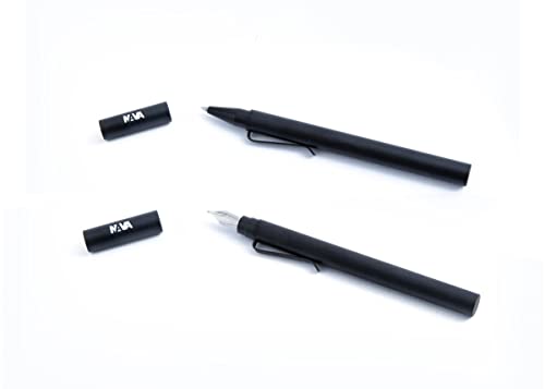 nava-design-magnetica-penna-stilografica-alluminio-blu-argento-0-6mm-11-cm image 5