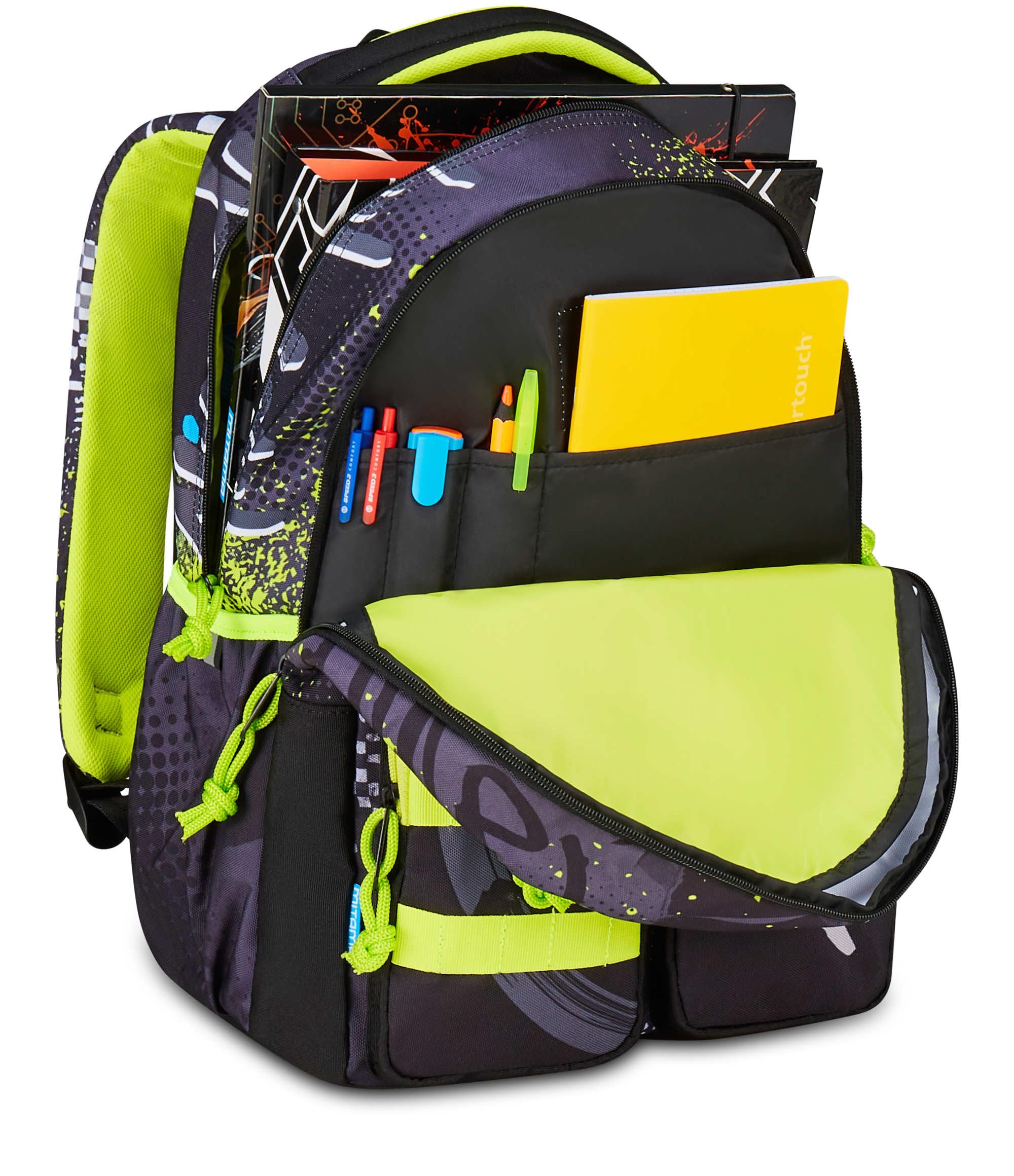 mitama-new-plus-urbansmile-zaino-scuola-elementare-30-l-nero image 6