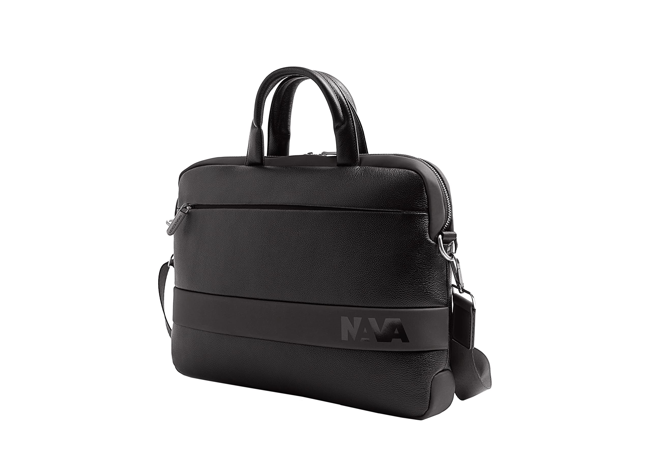 nava-design-easy-advance-leather-zaino-a-cartella-nero-29-x-42-x-6-cm image 2