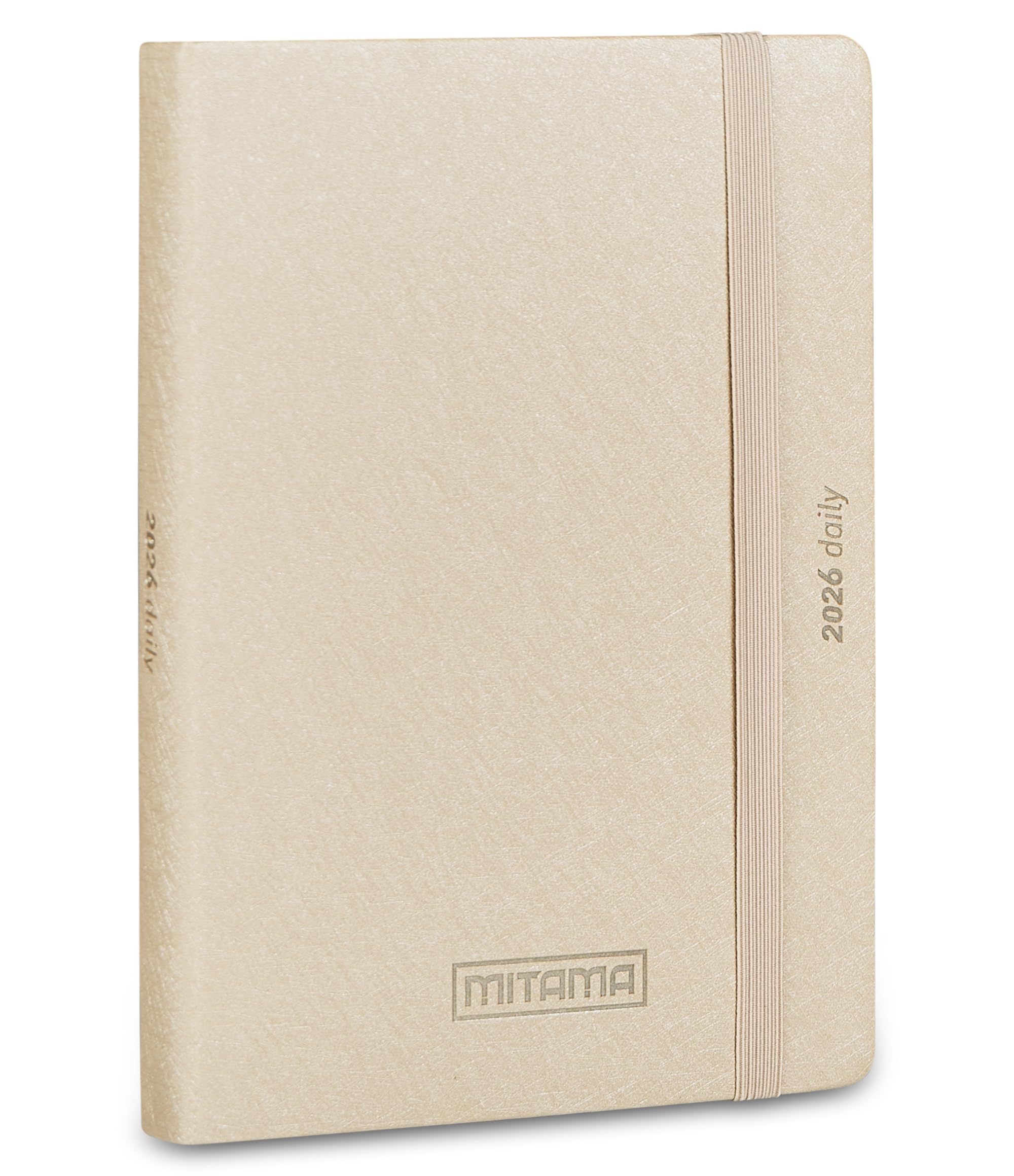 mitama-agenda-giornaliera-2026-champagne-beige-15x21-cm-con-matita image 5