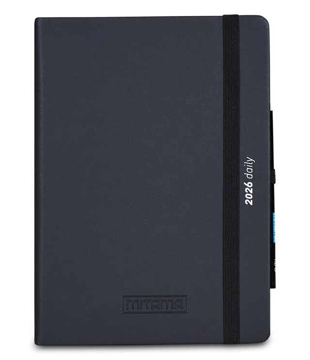 mitama-agenda-giornaliera-2026-nero-15x21-cm image 1