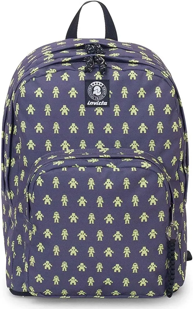 invicta-format-zaino-scuola-e-tempo-libero-grigio-38-lt-con-vano-pc image 1