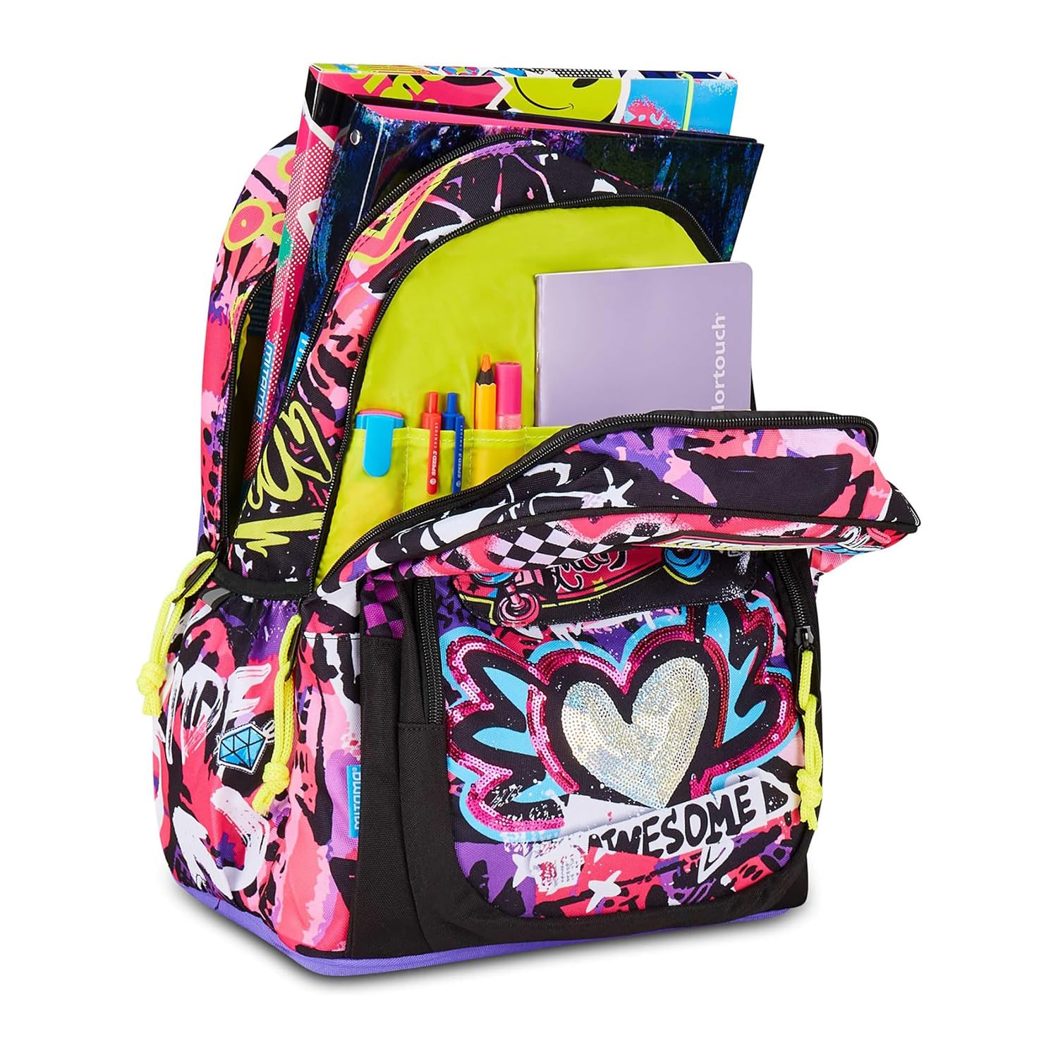 mitama-new-plus-urban-queen-zaino-scuola-30-l-triplo-scomparto image 7