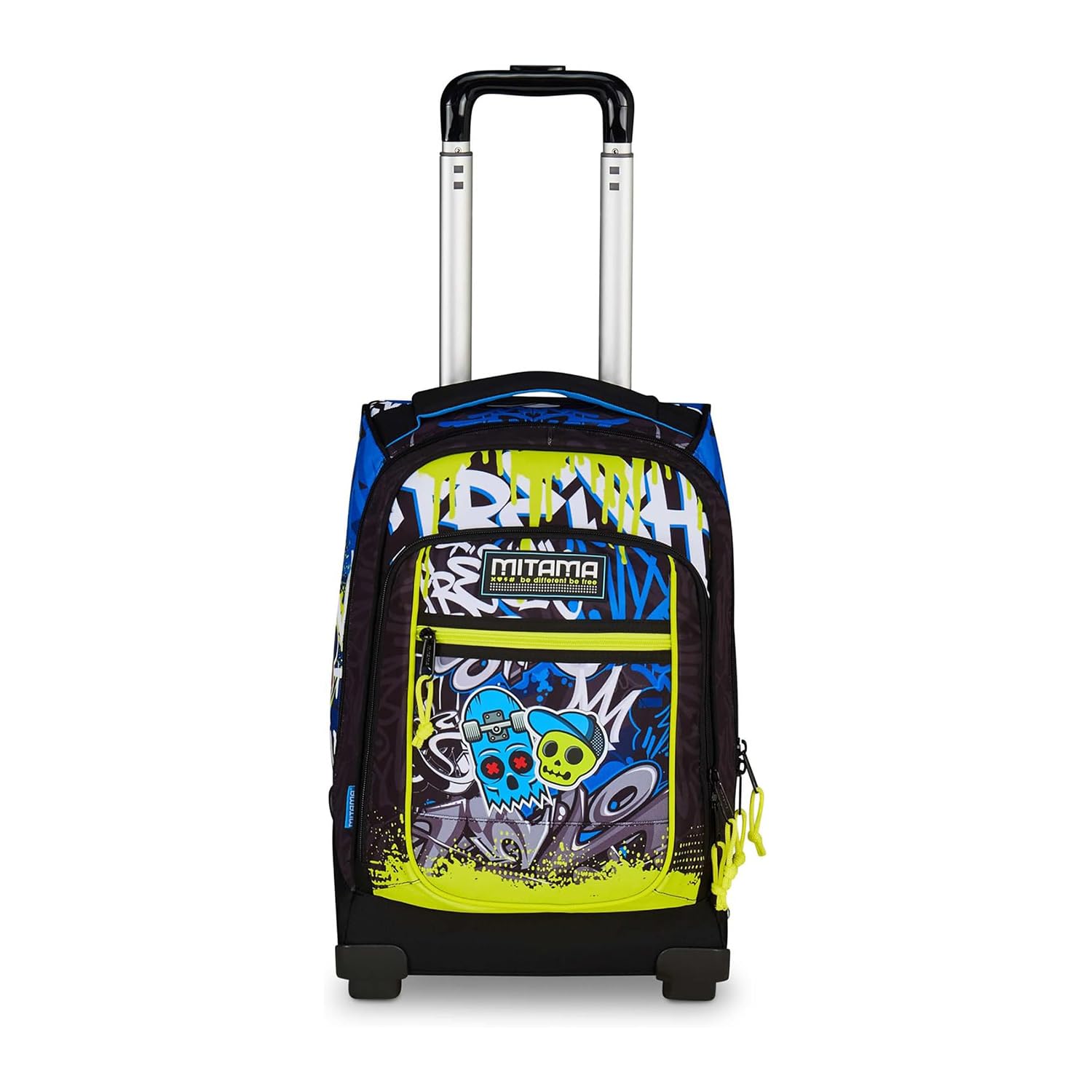 mitama-trolley-dr-school-skate-nero-blu-34-lt-con-spallacci-zaino image 2