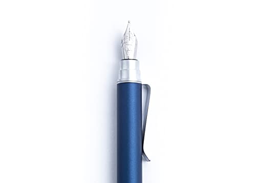 nava-design-magnetica-penna-stilografica-alluminio-blu-argento-0-6-mm image 5