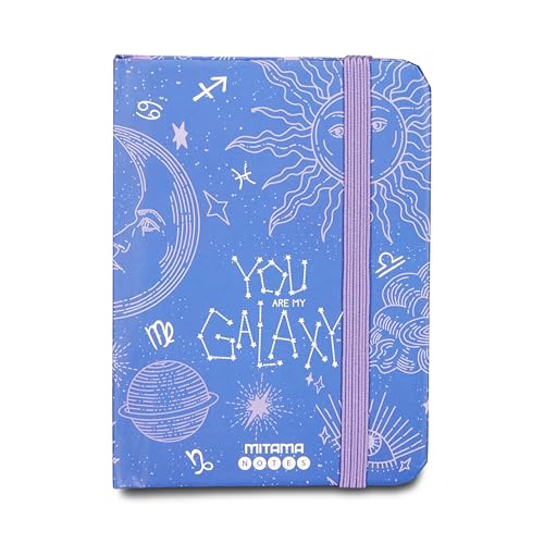 mitama-colortouch-taccuino-notes-zodiac-viola-rigido-8x11-cm-250-pagine image 7
