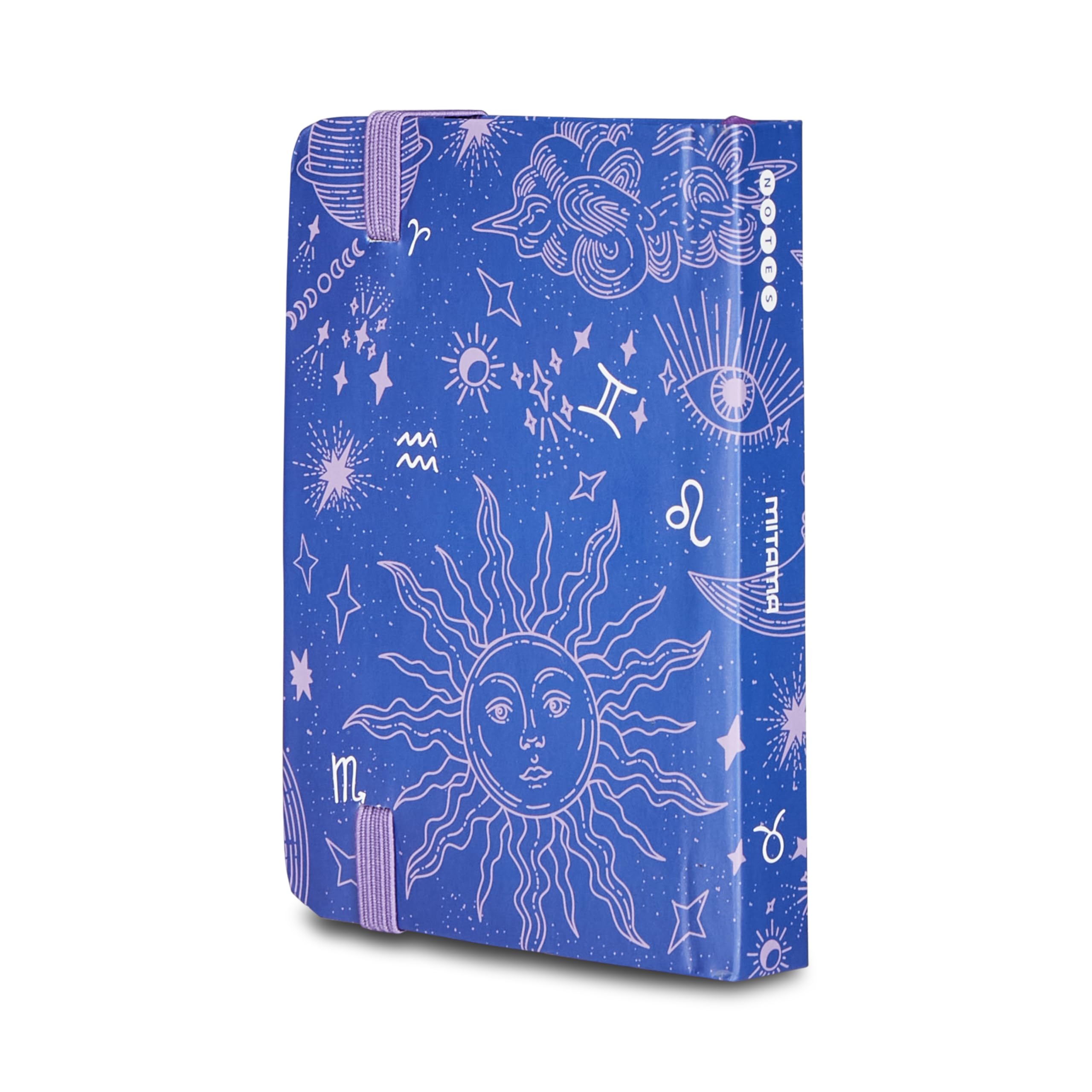mitama-colortouch-taccuino-notes-zodiac-viola-rigido-8x11-cm-250-pagine image 5