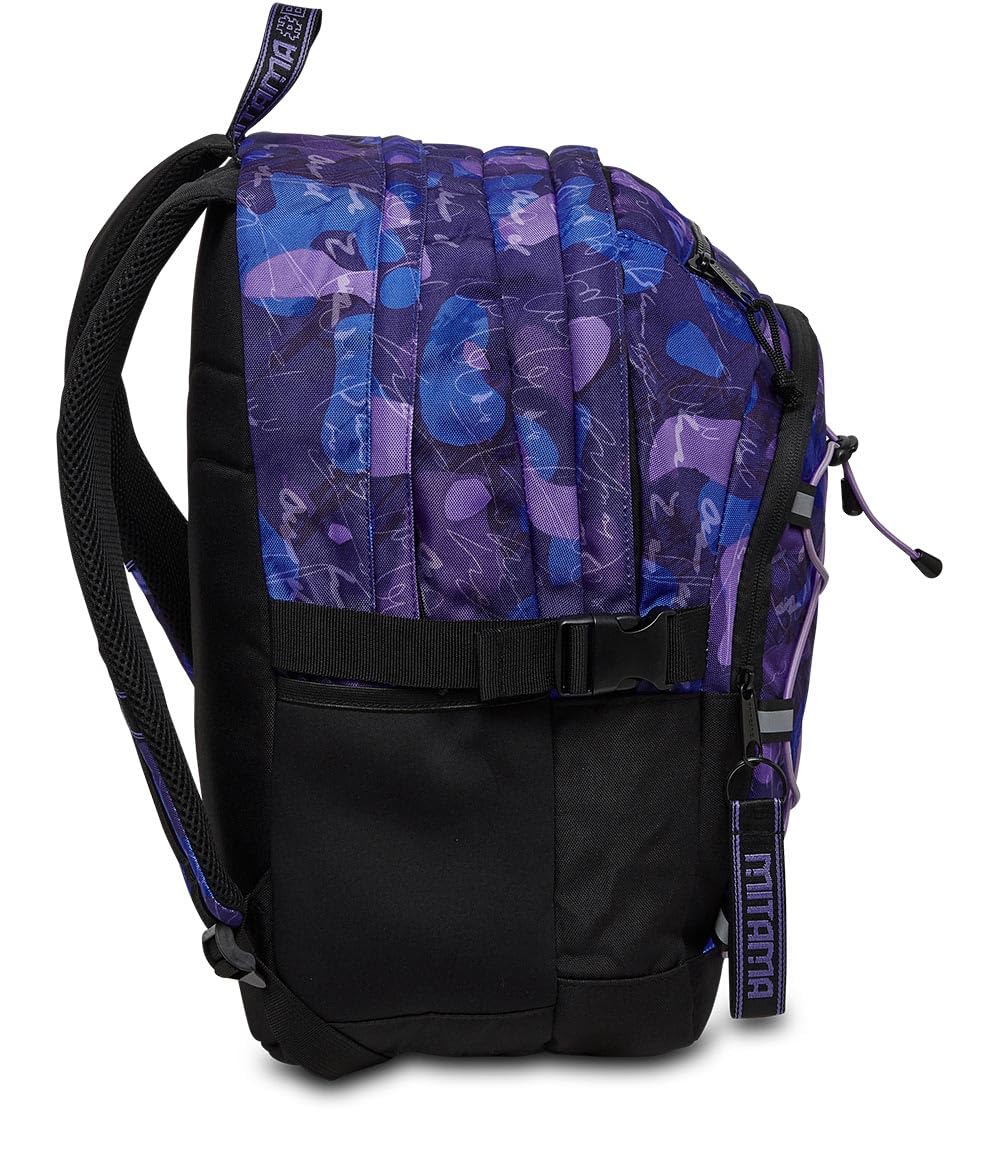mitama-zaino-scuola-bdbf-purple-camu-viola-triplo-scomparto image 3