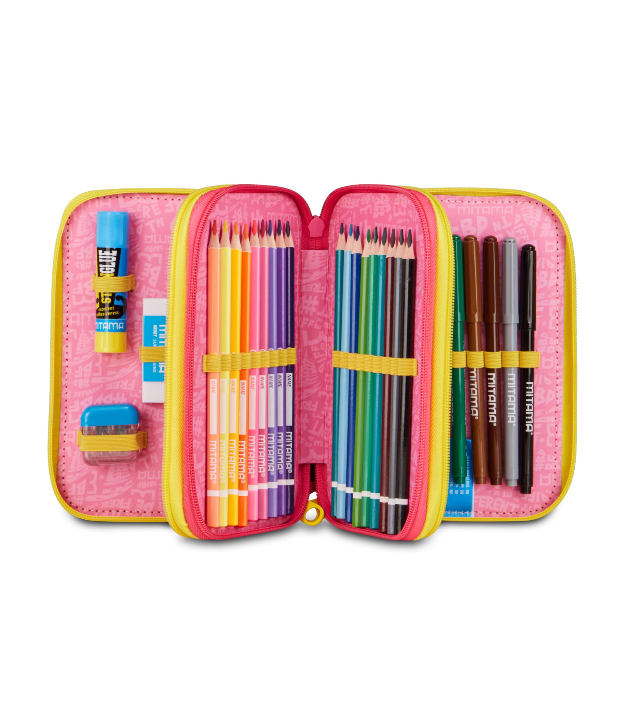 mitama-unimusic-astuccio-triplo-47-pz-con-spinny-pen-multicolore image 2