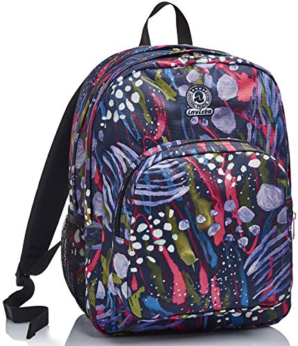 invicta-strong-zaino-doppio-scomparto-38l-abstract-jungle-blu image 7