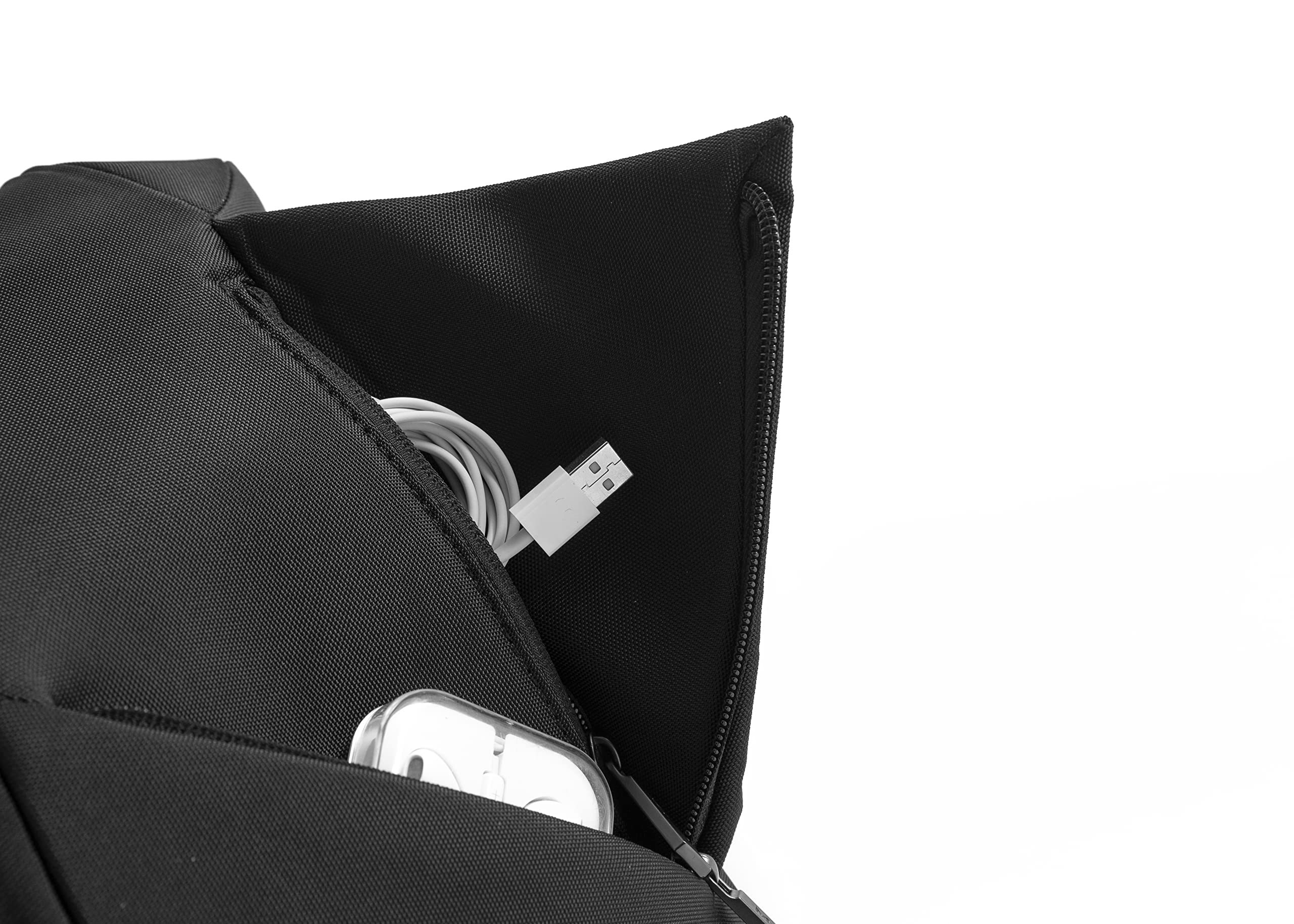 mh-way-stone-zaino-organizzato-geometrie-tasche-nero-41x27x14-cm image 6