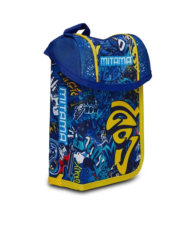 mitama-upside-speedy-astuccio-scuola-1-zip-blu-43-pezzi image 1
