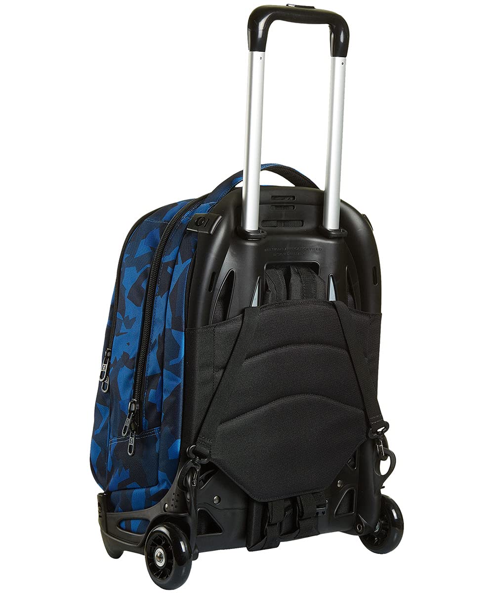 invicta-trolley-scuola-tech-blu-camo-squared-3-in-1-zaino-con-carrello-sganciabi image 5