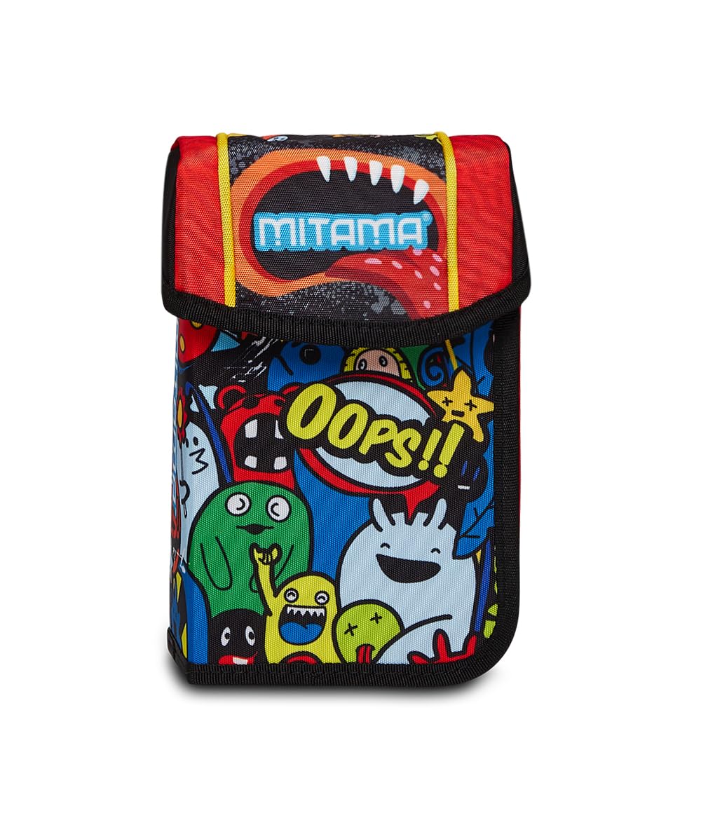 mitama-astuccio-scuola-1-zip-upside-creatures-multicolore-43-pz-incluso image 7