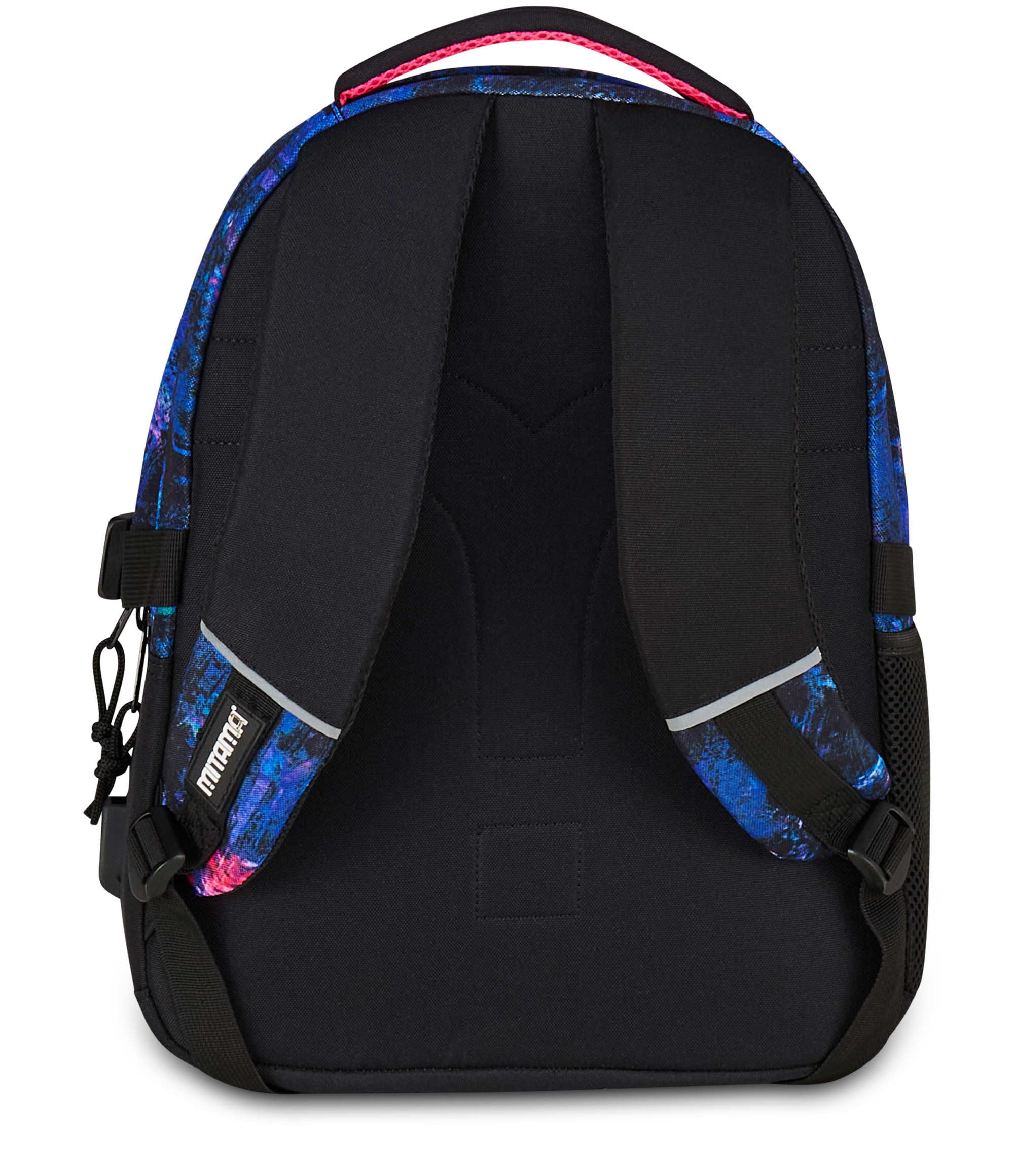 mitama-bdbf-purple-brush-zaino-scuola-triplo-scomparto-viola-con-usb image 4